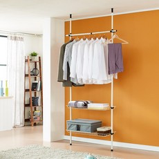 堅固102置物架衣架, 黑色