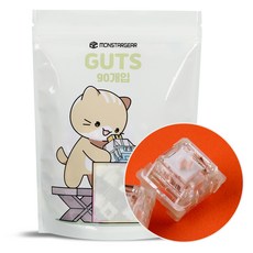 MONSTARGEAR KTT 康白軸 V3 線性 鵝卵石 機械式鍵盤軸 熱插拔 替換 潤滑 軸體 90入, 單一商品, 混合色, 製造商軸