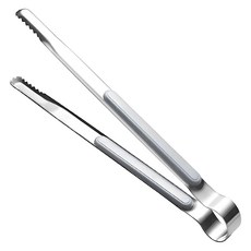 不鏽鋼多用途夾子 灰色 大 1入, 1個, 灰色的