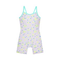 RUNIDUCK 女童 NEON HEART 泳衣