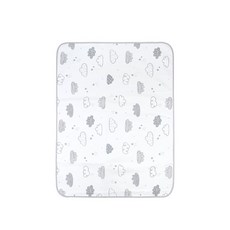 OYBY 竹棉雲朵防水墊, 象牙白