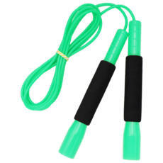 JFROPE 海綿高速跳繩, 綠色, 1個