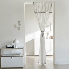 뷰하우스 바이어스 쉬폰 다용도 커튼 봉집형