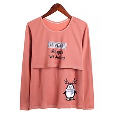 알럽핏 프린팅 스윗 임부 내의 티