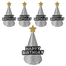 조이파티 글리터 파티고깔 Happy Birthday