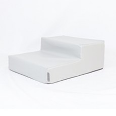 REDPUPPY 寵物米倫寵物階梯 2層, 淺灰色, 1個