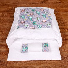 데이소이 고양이 홈스윗홈 침대 숨숨집, 1개, 부엉이