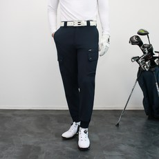 콘피아르 남성용 허리 밴딩 스판 카고 조거 팬츠 TC2052