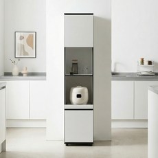 베이지메이트 세턴 비스포크 주방 키큰 렌지대 400 방문설치, 화이트, 4단