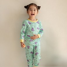 Dailylike 兒童九分家居服上下套裝