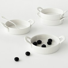 Orsen 雙耳多用途碗 11.8cm, 4個, 白色