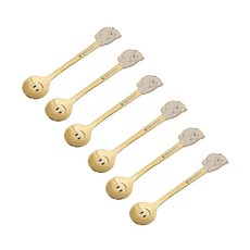 테이블아트 골드베어 티스푼, 티스푼 6p, 6개