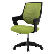 삼익가구 블랙 프레임 컴포트 의자 E300BK, 그린