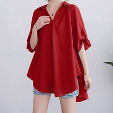 포플러앤씨 여성용 리스턴 롤업 셔츠 P25SMST032220