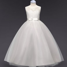 Bebemong Story 女童款簡約無袖長洋裝