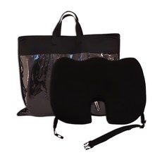 記憶泡沫姿勢調整坐墊, 黑色