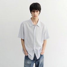 Dunst 男士假日條紋襯衫 UDSH6B123
