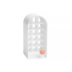 모던 18 그리드 립스틱 케이스, 화이트, 1개