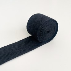 AYUDI International 純棉織帶 30mm x 900cm, 10個, 黑色