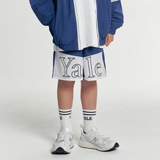 YALE KIDS 兒童方塊標誌短褲 YMPT-33113