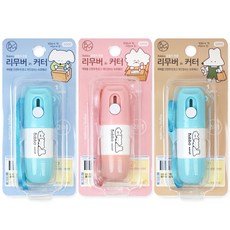 moong9 BOBA 個人資料保護快遞單塗抹器與包裹開箱刀, 混合顏色, 3個