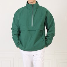 MINEFLOW 男士用PT拉鍊Centerpoint Anorak高爾夫防風夾克