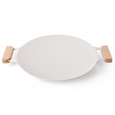 廚房藝術感應陶瓷 IH 網格鍋象牙色, 1個, 33cm