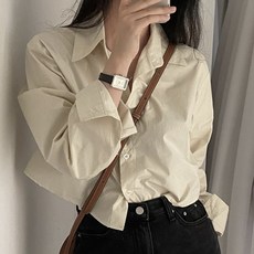 PEONIST 女款簡約基本款襯衫