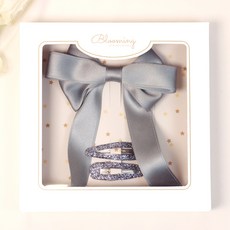 Blooming of Bimbo Bimba 女童緞帶蝴蝶結組