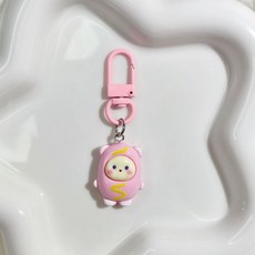 도림 핑거푸드 미니 자동차 키링, 1개, 핫도그