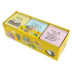 PINKFOOT Mimconz PP筆記本 3款 x 8入組, 混合顏色, 1套