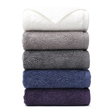 Ashley 現代飯店毛巾 201g 40支精梳棉, 5個, 混合顏色