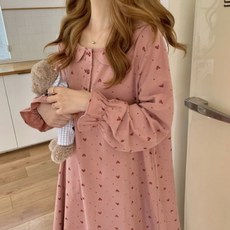 PEONIST 女款公主風連身睡裙 居家服