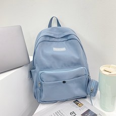 FROMHEAVEN Windy 鑰匙圈迷你小包 + 後背包套組 H755, 天空藍