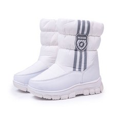 童款拉鍊保暖內刷毛雪靴