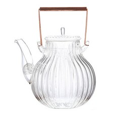 KITCHENCHOIS Belle Design 古典茶壺, 650ml, 透明, 1個