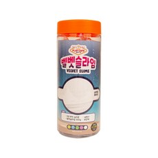 Taka絲絨史萊姆+圓筒型容器, 自然白（史萊姆）, 1套