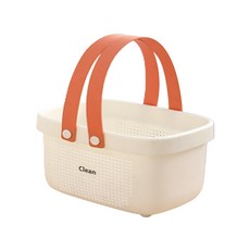 Geulrangaen 可瀝水多用途沐浴籃, 白色