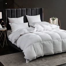 Morethanwarm 鵝絨飯店四季被, 白色