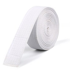 ZTTY 真無利潤跆拳道護腰帶, 02白色