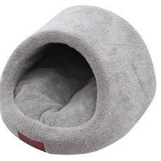 REDPUPPY 克萊因圓形寵物窩, 1個, 灰色