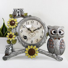 靜音Sunshine貓頭鷹鑄鐵桌鐘 HSC-114S, 主席