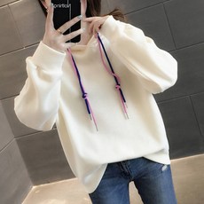 소니오 바흐브 컬러끈 후드티 임부복