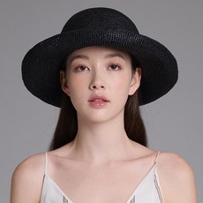 화이트샌즈 여성용 라피아 키헤이 버킷햇