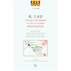 꽃 그 순간:김민정 시조선집, 동경, 김민정