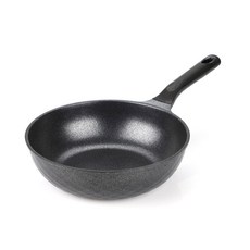 Kitchen-Art 科特銀色電磁爐適用炒鍋, 1個, 28cm