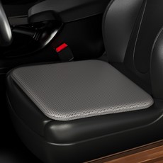 Ez2mk 四季透氣頂級記憶棉車用坐墊 MS-40, 1個, 灰色