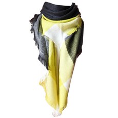 언헤브 데일리 격자 무늬 목도리