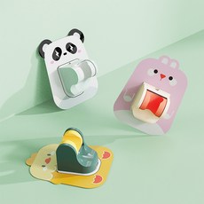 GUSTUFF 動物朋友蓮蓬頭支架 3款, 1套