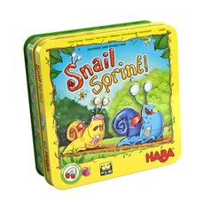 HABA 蝸牛賽跑桌遊 HB304026, 混合色, 1個
